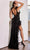 Cinderella Divine 9312 - Sleeveless with Feather Accents Prom Dress Prom Dresses