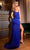 Cinderella Divine B8401 - Asymmetric Ruched Sheath Dress Evening Dresses