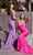 Cinderella Divine BD4001 - Glittered V-Neck Evening Gown Evening Dresses XS / Lavender