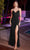 Cinderella Divine BD4002 - V-Neckline Wrap-Style Evening Dress Prom Dresses