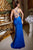 Cinderella Divine BD4002 - V-Neckline Wrap-Style Evening Dress Prom Dresses