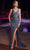 Cinderella Divine BD4003 - Deep V-Neck Trumpet Prom Dress Prom Dresses XXS / Midnight Grey