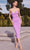 Cinderella Divine BD7027 - Sweetheart Ruched Evening Gown Cocktail Dresses XS / Lavender