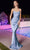 Cinderella Divine BD7044 - Mermaid Prom Gown with Cowl Neckline Prom Dresses XS / Paris Blue