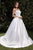 Cinderella Divine Bridal CDS512W - Boning Pleated Ballgown Bridal Dresses