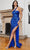 Cinderella Divine C140 - One Shoulder Fully Sequin Prom Dress Prom Dresses 2 / Royal