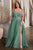 Cinderella Divine C150 - Sweetheart Gown with Foliage Applique Details Ball Gowns