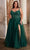 Cinderella Divine C150C - A-Line with Embroidery Prom Dress Prom Dresses 16 / Emerald