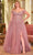 Cinderella Divine C154C - Cold Shoulder with Corset Detailing Prom Dress Prom Dresses 16 / Dusty Mauve