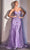 Cinderella Divine CB095 - Bustier Sheath Evening Gown Prom Dresses 2 / Lavender-