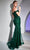 Cinderella Divine CB096 - Off-Shoulder Glitter Prom Gown Prom Dresses