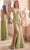 Cinderella Divine CB136 - Pearl Embellished Evening Dress Evening Dresses 2 / Sage