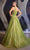 Cinderella Divine CB145 - One-Sleeve with 3D Embellishment Ballgown Ball Gowns