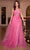 Cinderella Divine CB146 - Sleeveless with Corset Bodice Prom Dress Prom Dresses 2 / Orange