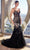 Cinderella Divine CC2308 - Sleeveless Gown with Embellished Detailing Prom Dresses 2 / Black