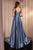 Cinderella Divine CC2349 - V-Back Sleeveless Prom Gown Prom Dresses