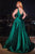 Cinderella Divine CC2349C - Plunging V-Neck Sleeveless Prom Dress Prom Dresses