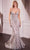 Cinderella Divine CC2403 - Bead Embellished Mermaid Evening Gown Prom Dresses