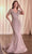 Cinderella Divine CC4019 - Beaded Short Sleeve Evening Gown Mother of the Bride Dresses 2 / Mauve