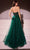 Cinderella Divine CC415 - Embellished V-Neck Long Gown Prom Dresses