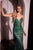 Cinderella Divine CC6018 - Strapless with Rhinestone Accents Prom Dress Prom Dresses 2 / Emerald