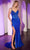 Cinderella Divine CD0106 - V-Neck Sequin Evening Gown Evening Dresses 0 / Royal