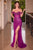 Cinderella Divine CD0203 - Off-Shoulder Corset Prom Dress Prom Dresses