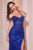 Cinderella Divine CD0203 - Off-Shoulder Corset Prom Dress Prom Dresses