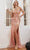 Cinderella Divine CD0203 - Off-Shoulder Corset Prom Dress Prom Dresses XS / Blush