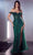 Cinderella Divine CD0203 - Off-Shoulder Corset Prom Dress Prom Dresses XS / Emerald