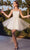 Cinderella Divine CD0212 - Scoop A-Line Cocktail Dress Cocktail Dresses