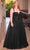 Cinderella Divine CD0217 - Prom Gown with Plunging V-Neck and Basque Waist Prom Dresses