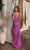 Cinderella Divine CD0227 - Prom Dress with Sequins and Plunging V-Neck Prom Dresses