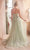 Cinderella Divine CD0230 - A-Line Prom Gown with Beaded Appliques Prom Dresses