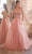 Cinderella Divine CD0230 - A-Line Prom Gown with Beaded Appliques Prom Dresses