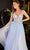 Cinderella Divine CD2214 - Deep V-Neck Appliqué Prom Dress Prom Dresses