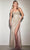 Cinderella Divine CD254 - Sweetheart Glittered Prom Dress Prom Dresses 2 / Champagne Gold