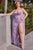 Cinderella Divine CD254C - Cowl Sweetheart Prom Dress Prom Dresses 16 / Lavender