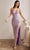 Cinderella Divine CD258 - Sequins High Slit Prom Dress Prom Dresses 2 / Lavender