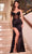 Cinderella Divine CD310 - Sequin Embellished with Lace-Up Back Prom Dress Prom Dresses