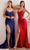 Cinderella Divine CD3208 - Satin Empire Prom Dress Prom Dresses 2 / Navy-