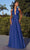 Cinderella Divine CD323 - A-Line Gown with Convertible Straps Prom Dresses