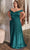 Cinderella Divine CD325 - Knotted Off-Shoulder Prom Dress Prom Dresses