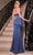 Cinderella Divine CD326 - Prom Gown with Pleated Bodice and Semi-Sweetheart Neckline Prom Dresses