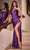 Cinderella Divine CD338 - Sweetheart Gown with Lace-Up Back Prom Dresses 2 / Eggplant