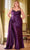 Cinderella Divine CD349C - Sleeveless with Beaded Sweetheart Neckline Prom Dress Prom Dresses 16 / Eggplant