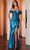 Cinderella Divine CD370 - Satin Corset Long Gown Prom Dresses