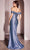 Cinderella Divine CD370 - Satin Corset Long Gown Prom Dresses