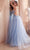 Cinderella Divine CD3920 - Crisscross Strap with Sheer Corset Bodice Ball Gown Ball Gowns