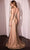 Cinderella Divine CD779 - Beaded Illusion Long Gown Prom Dresses